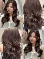 サイン 渋谷(SIGN) 艶髪/ワンホンヘア/グレージュ/ダブルケアカラー