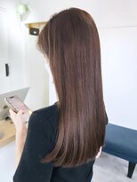 エイス 梅田 中津(Ace)&nbsp;切りっぱなしロング　グレージュカラー