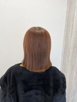 シエル 立川店(CIEL) オレンジベージュ×ブリーチなし【CIEL×maki】