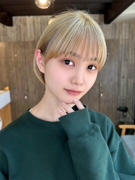 スカイ(SKY) 透明感カラー/髪質改善/縮毛矯正/韓国風レイヤーカット