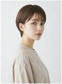ショート/ショートボブ/耳掛けショート/くびれショート/前髪あり