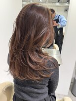 レヴリー(reverie)&nbsp;ハッシュカット韓国レイヤーブリーチなしカラー20代美髪