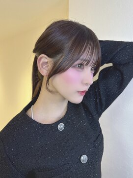 アイトーキョーエス 渋谷(AI TOKYO S) レイヤーカット/前髪カット／顔まわり／似合わせカット/髪質改善