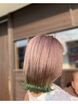 ジャミン 長嶺店(Jammin.) グリーン×エンドカラー