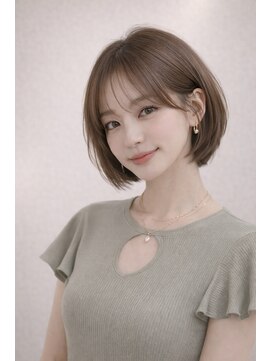 ハヌル(Haneul) 巣鴨/ショートボブ/丸み/髪質改善/08