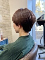 美容室ポール 西葛西店(PAUL)&nbsp;20代30代40代50代ナチュラルショート/ピンクベージュ