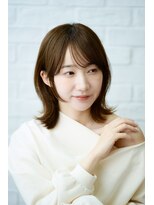 フィーカ(fika)&nbsp;春夏ベージュ&レイヤーボブ