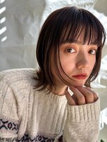 トリッカ シブヤ(TRICCA SHIBUYA)&nbsp;ショートボブ/レイヤー/外ハネ/ブラウンカラー/トリートメント