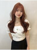 森崎ワンホンレイヤー/ミルクティーブロンド/ダークブルー/栄