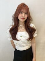 アクシス 栄店(`AXIS)&nbsp;森崎ワンホンレイヤー/ミルクティーブロンド/ダークブルー/栄