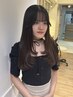 【6月限定名古屋指名ダメージ軽減カラー】小顔カット+艶感たっぷりケアカラー