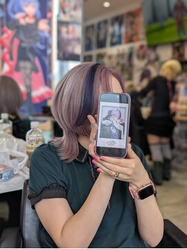 トーキョー オタクヘアー(TOKYO OTAKU HAIR) にじさんじ 榊ネス/推しカラー/ラベンダーカラー/ペールトーン