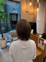 ヘアースパ ノッシュ 博多千代店(Hair Spa Nosh)&nbsp;Hair Spa Nosh 博多千代店/オリーブベージュ/髪質改善ストレート