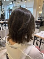 グランデュール 浜松東若林店(GRANDEUR)&nbsp;レイヤーボブ×オリーブ
