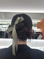 エル 中洲店(elle)&nbsp;リボンかちもりヘア