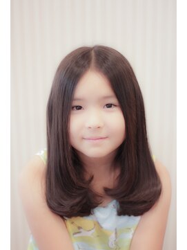 アース 菊名店(HAIR&MAKE EARTH) キッズ☆ツヤサラストレートまるでお姫様ラプン・【EARTH菊名】