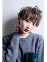 ミエルヘアービジュー(miel hair bijoux)&nbsp;立体感がでる無造作ショート【miel hair bijoux】