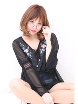 デュークラソル(du:c LASOL)&nbsp;ゆるふわ大人可愛いボブ　　　　「元武」