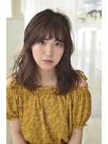 アドラーブル 万代店 (adorable)&nbsp;【adorable】透明感セミウェットシースルーエアリーパーマ