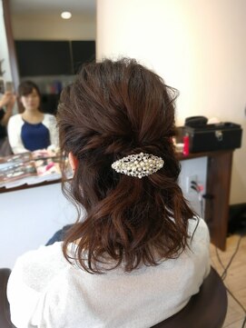 ハロ(HALO) セット ハーフアップ