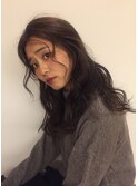 センターパート×アンニュイウェーブ