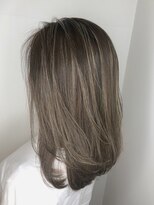 コントラストハイライト×ミルクティーベージュ