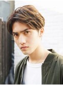シンプルサイドパートショート2ブロック