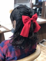 ピュルテ S1 中曽根店(purete/S1)&nbsp;ハーフアップアレンジ