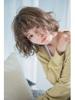 ヴァンクシー バイ ルナ(VANKCY by Luna) 大人ボブ 楽 前髪 伸ばしかけ ココアブラウン 耳かけ 20代 30代