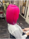 【派手髪】vivid pink × inner mix color【インナーカラー】