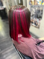 ミミック (mimic)&nbsp;【派手髪】原色ピンクカラー【インナーカラー 】