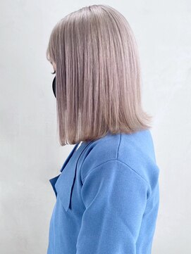 アイティーバイアルバム 松戸店(IT by ALBUM) ホワイトベージュ_ミニウルフテラコッタくすみブルー_ba327421