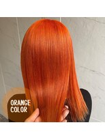 ボアップ 新居浜店(boappu)&nbsp;#オレンジ #カラー #ケアブリーチ #ダブルカラー #新居浜