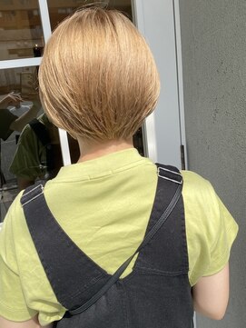 ビューティービースト 西新店(beauty:beast) ヴェールカラー×シ ョートボブ