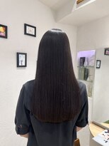 エクリ シセイドウ 麻布十番店(equri×SHISEIDO) 【麻布十番】ツヤツヤぱつっとロング