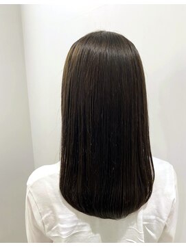 サルファ ヘアデザイン 名古屋 丸の内(S.ALPHA HAIR DESIGN) ボリュームダウン!シルエット改善ストレート