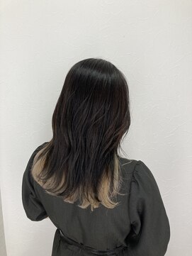 シエル 立川店(CIEL) 【CIEL 佐藤】インナーカラー　ホワイトベージュ