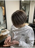 #黒髪#ボブルフ#ネビージュ#小顔#ワンレン