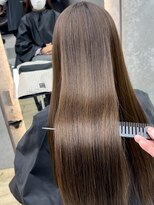 ロンドシエル 横浜(Lond ciel)&nbsp;髪質改善縮毛×グレージュ