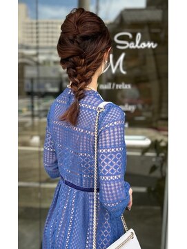 アトリエサロンドットエム(Atelier Salon .M) ヘアセット・ヘアアレンジ・結婚式・パーティー