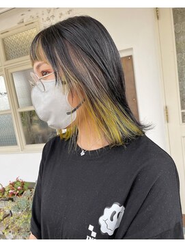 ヘアメイク アンジー(hair make anjii) インナーグラデーション