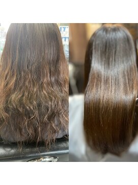 アローズ 玉名店(arose) 20~40代 梅雨対策 髪質改善 艶感ナチュラルエアストレート