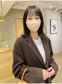 ミルクティーベージュダブルカラーインナーカラーケアブリーチ