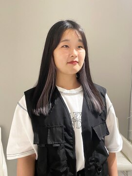 コト 福井大和田店(coto) 福井 インナーカラー ホワイトシルバー ダブルカラー