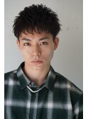 無造作パーマスパイラルパーマツイストパーマ 刈り上げメンズ