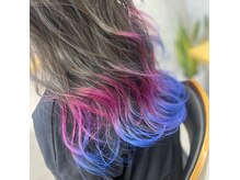 ヘアーサロン アールチュッチュ(HAIR SALON R chu chu)の雰囲気（デザインカラーはカラバリ豊富！初めての方にも人気メニュー！！）