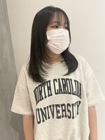 ヨーク(YOKE)&nbsp;【 YOKE 】フェイスレイヤー小顔カットカーキグレージュ