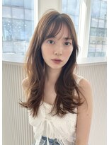 レミエ ダイカンヤマ(lemiie) 柔らかくキレイめレイヤーカット レイヤーロング