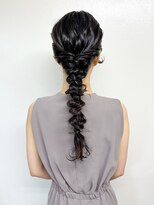 バブルス 所沢店(BUBBLES)&nbsp;崩れにくい！編み下ろしヘア