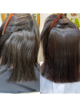 カシュカシュ(cache cache) 髪質改善 酸性ストレート 縮毛矯正